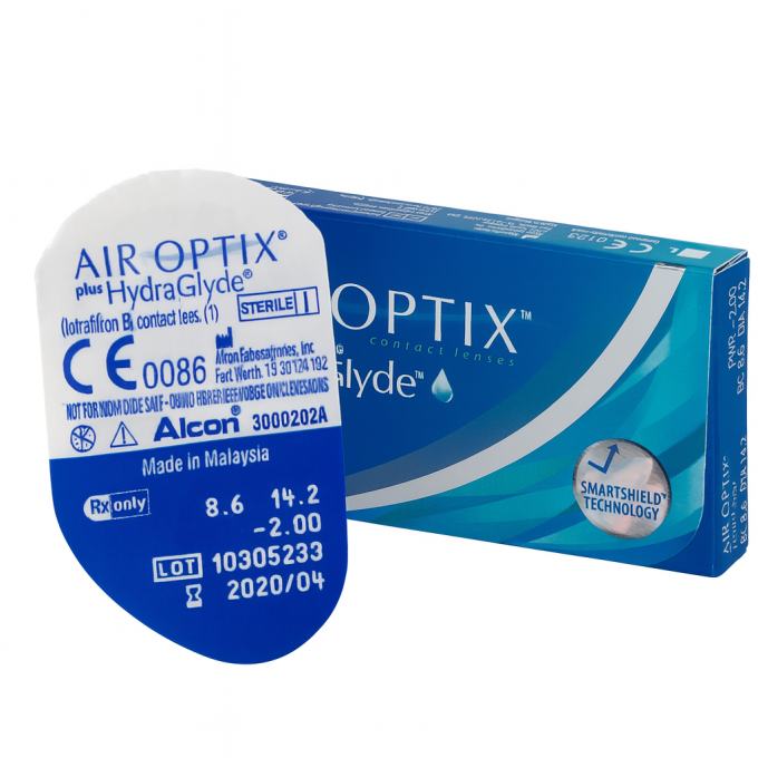 Контактні лінзи Air Optix GydraGlyde 8.6 уп. 3шт.