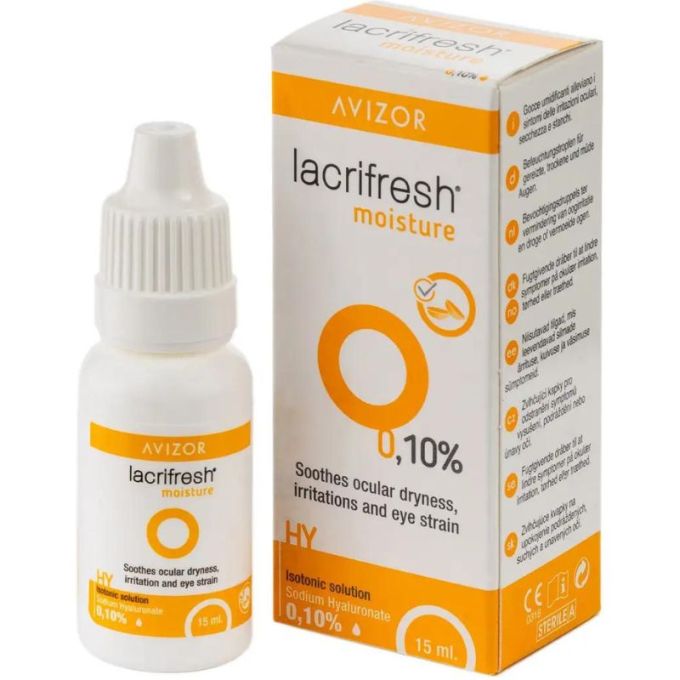 Avizor Moisture drops 15 мл для догл за конт лінз